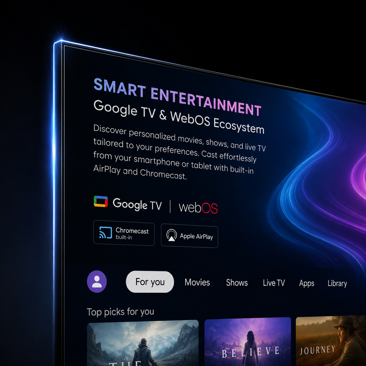 Smart TV Hardware Ports View